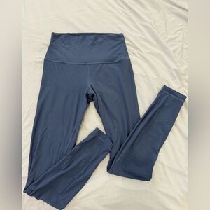 lululemon athletica Blue Ribbed Align 28 Leggings Size 6